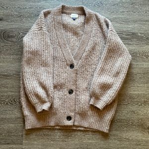 Oversized Knit Cardigan